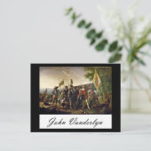 John Vanderlyn Landing of Columbus Postkarte (Stehend Vorderseite)