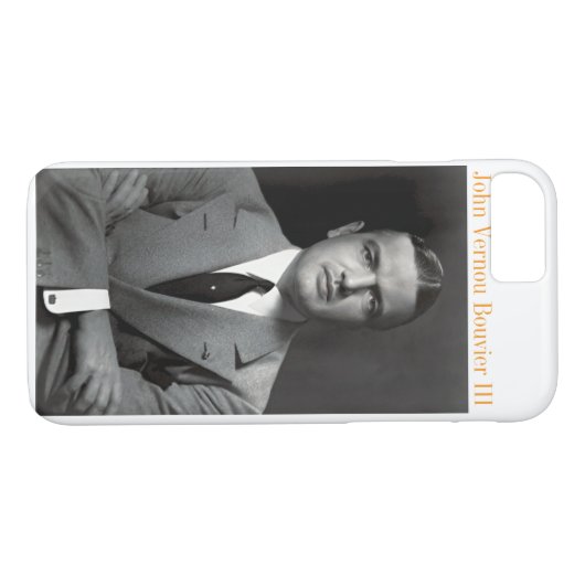 John Vernou Bouvier III iPhone Case (Rückseite (Horizontal))