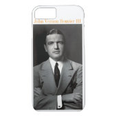John Vernou Bouvier III iPhone Case (Rückseite)
