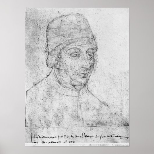 John von Burgund, Bischof von Cambrai Poster (Vorne)
