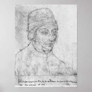 John von Burgunder, Bischof von Cambrai Poster
