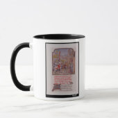 John von hagem empfangend von den Bürgern Tasse (Links)