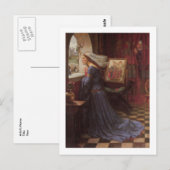 John W Waterhouse - Fair Rosamund (1917) Postkarte (Vorne/Hinten)