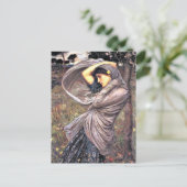 John Waterhouse - Boreas, 1903, Kunstwerk Postkarte (Stehend Vorderseite)