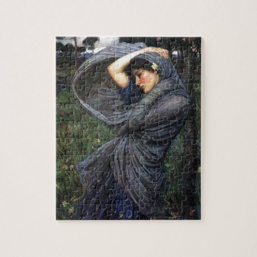 John Waterhouse Pre-Raphaelite Boreas Puzzle (Vertikal)