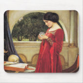 John Waterhouse - The Crystal Ball (im Detail) Mousepad (Vorne)
