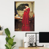 John Waterhouse - The Crystal Ball Poster (Heimbüro)