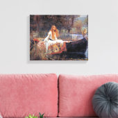 John Waterhouse The Lady of Shallot Leinwanddruck (Insitu (Wohnzimmer))