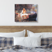 John Waterhouse The Lady of Shallot Leinwanddruck (Insitu (Schlafzimmer))