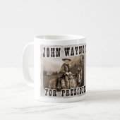 John Wayne McCain '08 Kaffeetasse (Vorderseite Links)