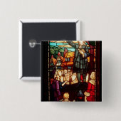John Wesley, der die Evangelien in England predigt Button (Vorne & Hinten)