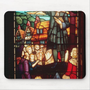 John Wesley, der die Evangelien in England predigt Mousepad