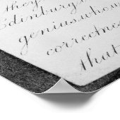 John Wesley geht zwischen James Wesley und Edinbur Poster (Ecke)