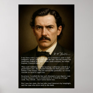 John Wesley Hardin   Mit dem Geist eines Gelehrten Poster