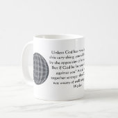 John Wesley Inspiration Zitat mit Phantastischem D Kaffeetasse (Vorderseite Links)