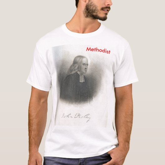 John Wesley-Methodist-T-Shirt T-Shirt (Vorderseite)