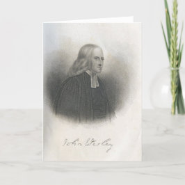 John Wesley-Methodistgründer Karte