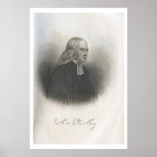 John Wesley Poster (Vorne)