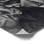 John Wesley preaching Poster (Ecke)