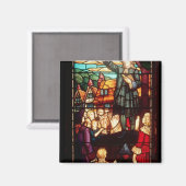 John Wesley predigt die Evangelien in England Magnet (Vorderseite/Rückseite)