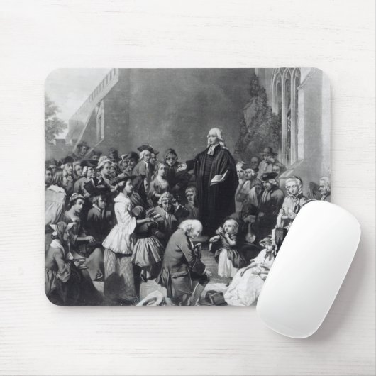 John Wesleypredigen Mousepad (Mit Mouse)