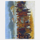 John Whetten Ehninger Truthahnschießen 1879 Fleecedecke (Vorderseite)