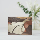 John White Alexander Repose Malerei Art Print Postkarte (Stehend Vorderseite)