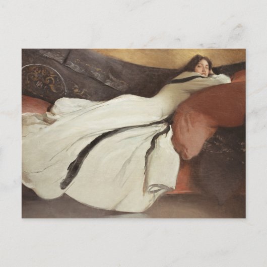 John White Alexander Repose Malerei Art Print Postkarte (Vorderseite)
