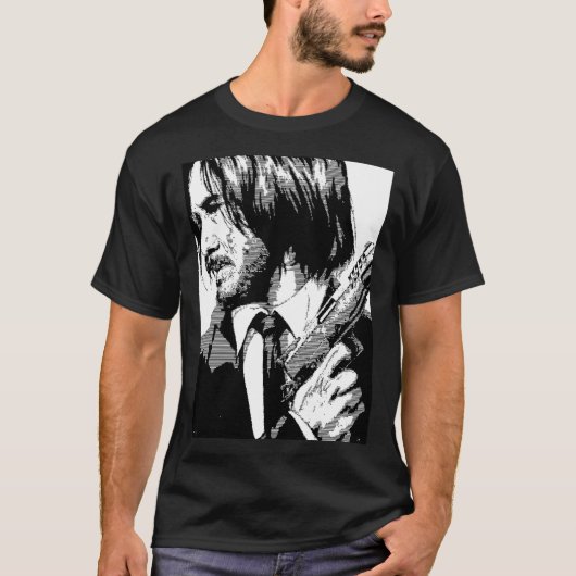 John Wick Keanu Reeves    T-Shirt (Vorderseite)