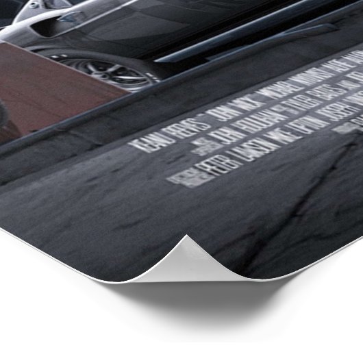 John Wick Poster (Ecke)