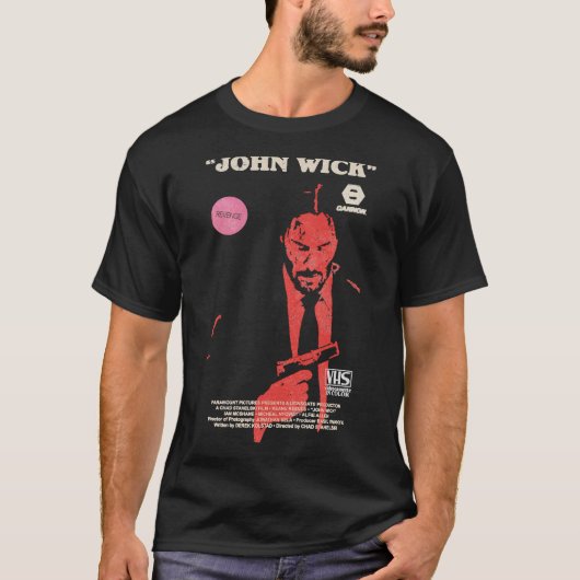 John Wick VHS Essential T - Shirt (Vorderseite)