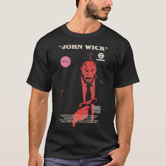 John Wick VHS Essential T - Shirt (Vorderseite)
