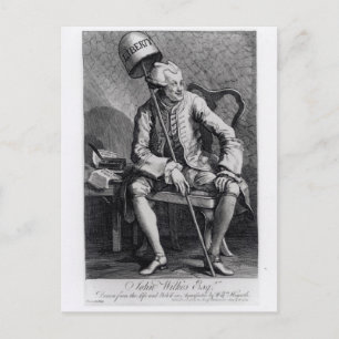 John Wilkes 1763 Postkarte