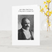 John William "Blind" Boone Karte (Gelbe Blume)