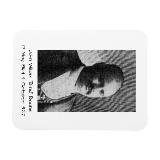 John William "Blind" Boone Magnet (Horizontal)