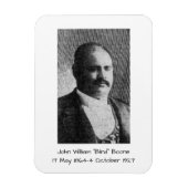 John William "Blind" Boone Magnet (Vertikal)