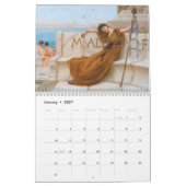 John William Godward Art Calendar Kalender (Jan 2027)