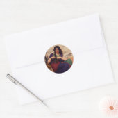 John William Godward Classic Rund Sticker (Umschlag)