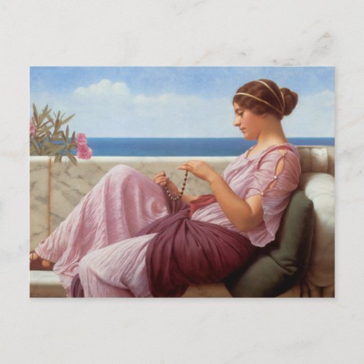 John William Godward - Ein Andenken Postkarte (Vorderseite)