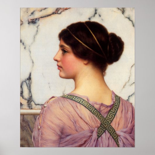 John William Godward - Ein süß-griechisch Poster (Vorne)