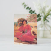 John William Godward- Flabellifera Postkarte (Stehend Vorderseite)