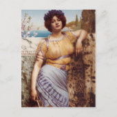John William Godward - Ionisches Tanzmädchen Postkarte (Vorderseite)
