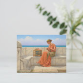 John William Godward Songs and Bird Art Postkarte (Stehend Vorderseite)