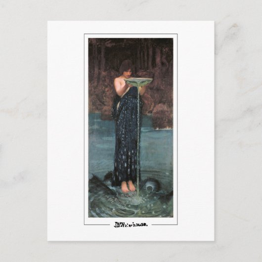 John William Waterhouse #102 - Fine Art Postcard Postkarte (Vorderseite)