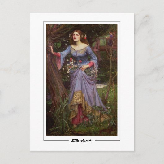 John William Waterhouse #10 - Fine Art Postcard Postkarte (Vorderseite)