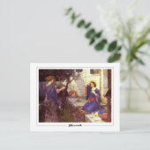 John William Waterhouse #13 - Fine Art Postcard Postkarte (Stehend Vorderseite)
