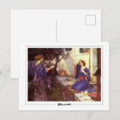 John William Waterhouse #13 - Fine Art Postcard Postkarte (Vorne/Hinten)