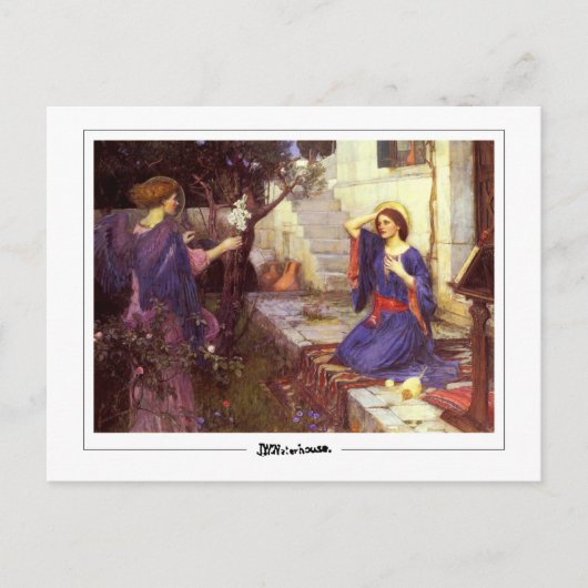 John William Waterhouse #13 - Fine Art Postcard Postkarte (Vorderseite)