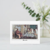 John William Waterhouse #1 - Fine Art Postcard Postkarte (Stehend Vorderseite)