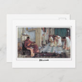 John William Waterhouse #1 - Fine Art Postcard Postkarte (Vorne/Hinten)